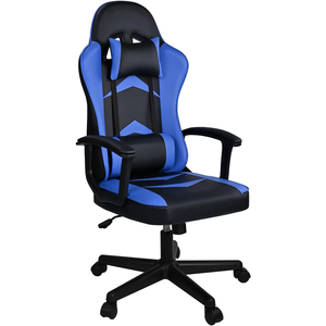 <span class=keywords><strong>Silla</strong></span> <span class=keywords><strong>Gamer</strong></span> Giratoria de 360 Grados, <span class=keywords><strong>Azul</strong></span>, en Oferta, con Respaldo Acolchado Alto, Ergonómica y Reclinable - Product Image 1
