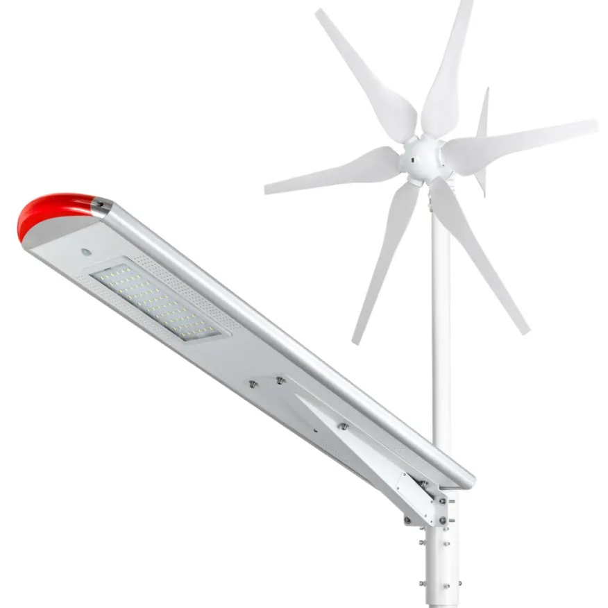 エネルギー磁気発電機風力ソーラーハイブリッド電力システム/風力タービン50W60W70W80W100WオールインワンLED街路照明