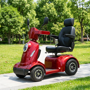 Divous Nuevo Scooter Eléctrico Todoterreno de Alta Resistencia para Viajes al Aire Libre, 4 Ruedas, para Personas Mayores, 180 kg, CE - Product Image 1
