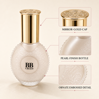 Fond de teint BB crème waterproof 24h Seven Girl, correcteur professionnel, maquillage de luxe, flacon orné, fournisseur en gros