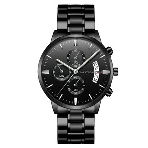 Montre de luxe à bas prix en stock, montres à quartz pour hommes, bracelet en acier inoxydable - Product Image 3