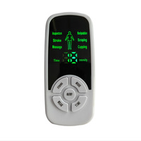 Mini masseur TENS/EMS 2-en-1 avec prise USB, en acier inoxydable et ABS, léger (200g), pour le massage du cou, des mains, des pieds, des jambes et du corps