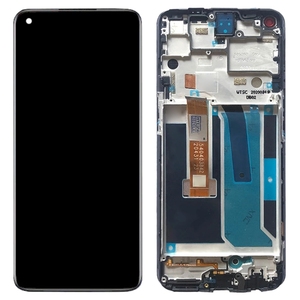 Original para <span class=keywords><strong>OnePlus</strong></span> <span class=keywords><strong>Nord</strong></span> N10 5G BE2029 digitalizador montaje completo con marco pantalla LCD OEM - Product Image 3