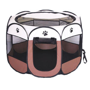เต็นท์สำหรับสัตว์เลี้ยงแบบพับได้เต็นท์สุนัขแบบแปดเหลี่ยมเต็นท์คอกสัตว์เลี้ยงผ้าอ๊อกซ์ฟอร์ดเต็นท์สุนัขพับได้กรงสุนัข - Product Image 2