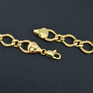 Collar de Cadena Chapado en Oro de 18K con Eslabones de Joyería de Lujo para Mujer - Product Image 4