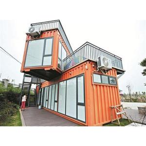 บ้านคอนเทนเนอร์ดัดแปลงทรงสี่เหลี่ยมผืนผ้า ดีไซน์ทันสมัย บ้านคอนเทนเนอร์สำเร็จรูป ความหนามาตรฐาน - Product Image 3