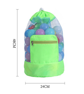 Sac de plage personnalisé pour enfants sac à dos de plage creux à <span class=keywords><strong>bandoulière</strong></span> <span class=keywords><strong>Amazon</strong></span> sac de rangement de jouets de plage - Product Image 5