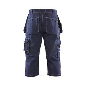 Blaklader-154013708800D112กางเกงขาสั้นโจรสลัดสีน้ำเงินเข้ม-7330509475942กางเกงยีนส์ทำงานกางเกงขาสั้นทำงาน - Product Image 2