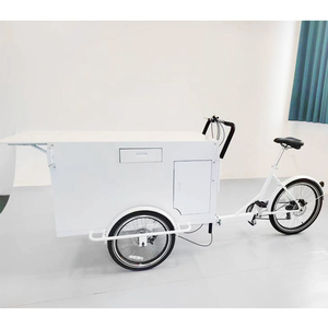 Triciclo Elettrico Classico a 3 Ruote EM per Caffè con Serbatoio Acqua e Cassetta Portamonete - Carretto Mobile per Alimenti in Vendita - Product Image 5