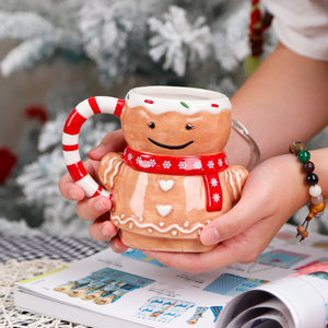 Redeco Creative <strong>Christmas</strong> Series Coffee Water Milk Tea Snowman Mug Cute <strong>Christmas</strong> Cup Ceramic <strong>Christmas</strong> Mug for <strong>Gifts</strong> - Product Image 1
