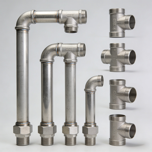 Tuyaux et raccords soudés en acier inoxydable 316L pour l'ingénierie des pipelines - Product Image 1