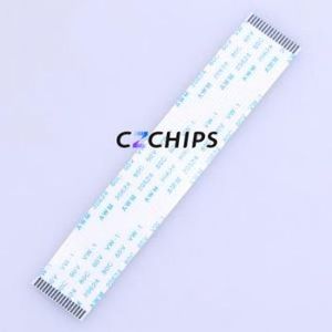 KH-FFC-A1.0-17P-100MM FFC Cable (Flexible Flat Cable) P=1mm Connector 17P 1mm 0.3mm Non-Inverting - Product Image 1