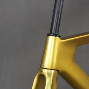 <span class=keywords><strong>Cuadro</strong></span> de fibra de <span class=keywords><strong>carbono</strong></span> para bicicleta de pista, <span class=keywords><strong>cuadro</strong></span> de pista aerodinámico, <span class=keywords><strong>cuadro</strong></span> de bicicleta de piñón fijo de velocidad única, BSA 700 * 25C con FO032, TR013, con FO032, TR013 - Product Image 2