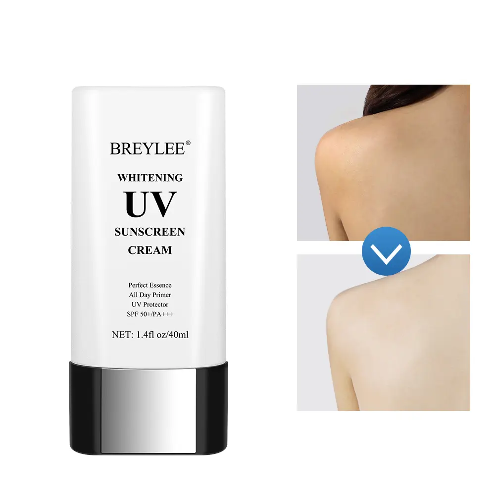 BREYLEE Private Label White ning Pflegende UV-Sonnenschutz creme Anti-Aging SPF 50 Pa Gesicht Sonnencreme Sonnenschutz