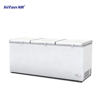 Peralatan Pendingin Komersial Profesional untuk Katering, Freezer & Kulkas Dua Pintu untuk Makanan Siap Saji & Sayuran