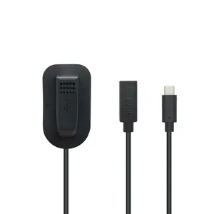 Panneau externe 1 pièce USB Type c, câble d'extension pour sac à bandoulière, Anti-vol, pour jour