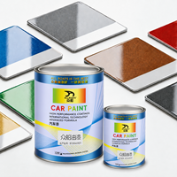 Cat Warna Perak 1K Kelas Profesional untuk Pabrik Cat Mobil, Pasokan Massal Besar dan Pesanan Grosir