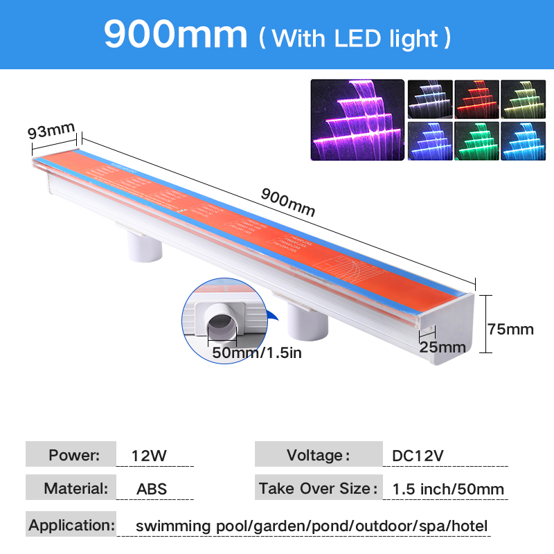 900MM 12W+LED