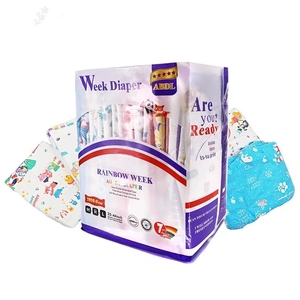 Rainbow Week ABDL Couches jetables pour adultes, haute absorption 24h/24, douces, confortables, côtés anti-fuites, pour hommes et femmes - Product Image 4
