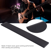 Guitar Fingerboard Ebony for DIY Acoustic Ukulele Musical Instrument Accessories