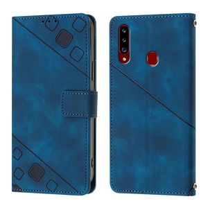 Étui portefeuille en cuir ligne mate pour Samsung <span class=keywords><strong>Galaxy</strong></span> Xcover 7 5G <span class=keywords><strong>6</strong></span> Pro 5 4 4S M34 M54 M32 4G A6 2018 <span class=keywords><strong>A5</strong></span> A3 2017 A81 A91 Flip Cover - Product Image 2