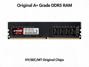 Módulo de memoria RAM DDR5 TXRUI de 8GB ECC a 5600MHz, 1.1V, en stock, para computadoras de escritorio. - Product Image 1