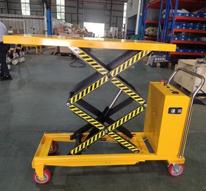 350kg Semi Électrique <span class=keywords><strong>Marche</strong></span> Levage <span class=keywords><strong>Table</strong></span> De Travail Logistique Entrepôt <span class=keywords><strong>Table</strong></span> Ascenseur Électrique Levage Électrique Ciseaux Hydrauliques - Product Image 4