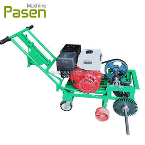 Rouleau à gazon à moteur diesel portatif, machine à couper le gazon avec moteur <span class=keywords><strong>pour</strong></span> rouler le gazon, équipement agricole, composants principaux inclus - Product Image 2