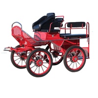 4 Roues Team Free Time Cendrillon 2 Roues Miniature Cheval Marathon Chariot Poney Carriage à vendre