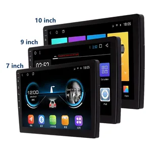 Rádio automotivo 10 polegadas, rádio automotivo com android touch screen e multimídia, para honda accord 2003-2007