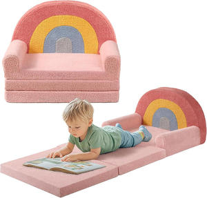 Divano per Bambini Pieghevole per Riposini, Comodo e Morbido, Adatto per Soggiorno, Camera da Letto e Appartamento - Product Image 5