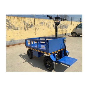 High Quality Electric Transfer Cart Flat Car Electric Flatbed <b>Trolley</b> - Product Image 4