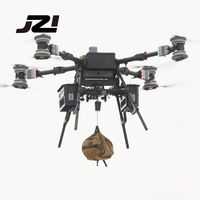 Parachute de transport pour UAV, matériel de sauvetage d'urgence, largage aérien, charge utile minimale de 3/5 kg, altitude de largage minimale de 30 mètres, compatible métal