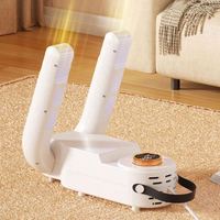 Secador de Zapatos Eléctrico Portátil Inteligente, Calentador, Desodorizador, Deshumidificador, Calentador de Pies para el Hogar, Secador de Guantes y Botas para Invierno, Conveniente