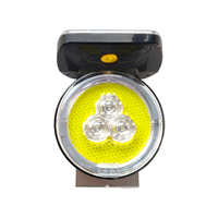 Haute visibilité led lampe de signal d'urgence aéroport construction éclairage voiture camion sécurité du trafic voyant d'avertissement solaire