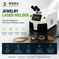 Soudeuse laser de table LaserDelta 200W refroidie par air avec autofocus CCD pour la réparation de bijoux en or et en argent