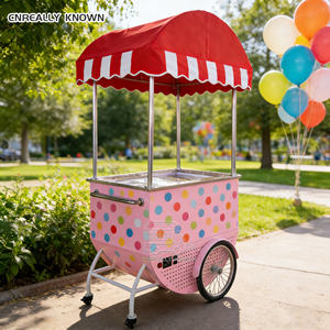 Carrito de Helados Móvil Personalizado para Festivales Callejeros, Parques, Playas, Negocios y Alquiler - Product Image 1