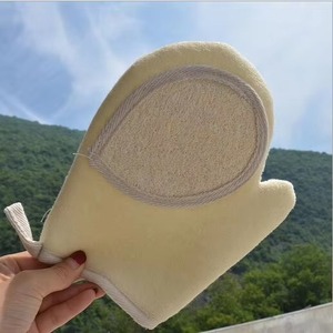 Meilleure vente chaude 100% naturel coréen gommage chanvre épurateur deux côtés dos luffa éponges séchées corps nettoyage exfoliant outils - Product Image 2