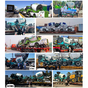 Camión Mezclador de Concreto Autocargable de 3.5m³ de Alta Resistencia con Motor Diésel, Mezcladora de Concreto Autopropulsada para Grandes Obras de Construcción de Cimentaciones - Product Image 6
