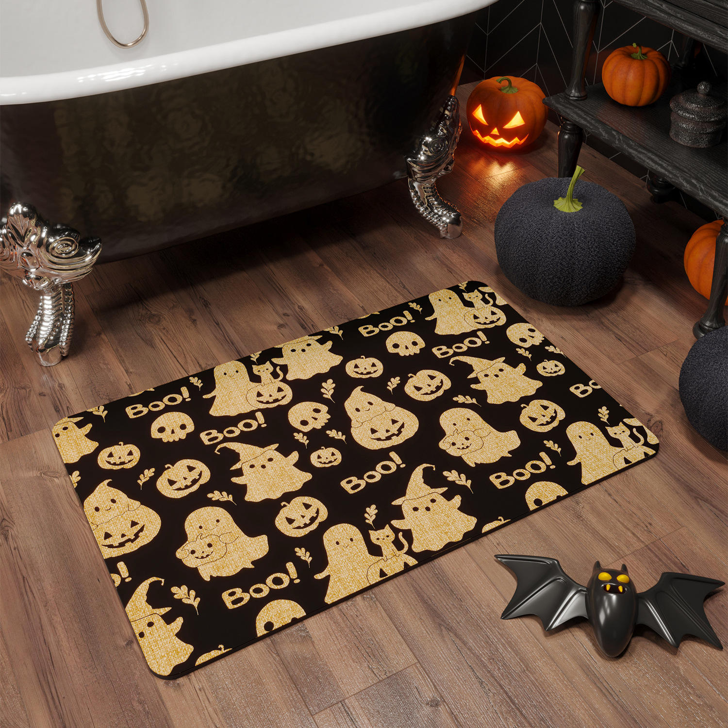 Diatomite améliorée - Fantôme de citrouille