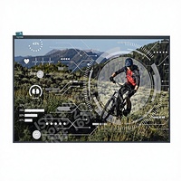 Layar LCD TFT IPS LVDS 10.1 inci 1280x800 STD, Solusi HMI Kelas Industri, Kustomisasi Tinggi, Jaminan Kualitas, 1000nit