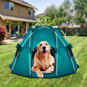 थोक कारखाने का उत्पादन मोर्डन फैशनेबल ग्रीन आउटडोर पॉप अप वाटरप्रूफ कैट टेंट - Product Image 6