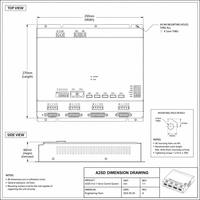 Controlador de Servo Hirobot A2SD 4 en 1, 350W, AC200-240V, Aplicación Robótica, 1 Año de Garantía, 8kg, Certificado y Probado, Venta Directa de Fábrica