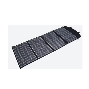 Panel Solar Pequeño Plegable Portátil para Exteriores, Estándar Europeo, Personalización Flexible, 15W, Totalmente Negro, Generación de Energía Doméstica - Product Image 1