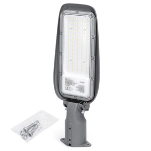Farola LED delgada de 200 W, eficiencia energética, luz brillante, ideal para iluminación exterior y seguridad en espacios. - Product Image 1
