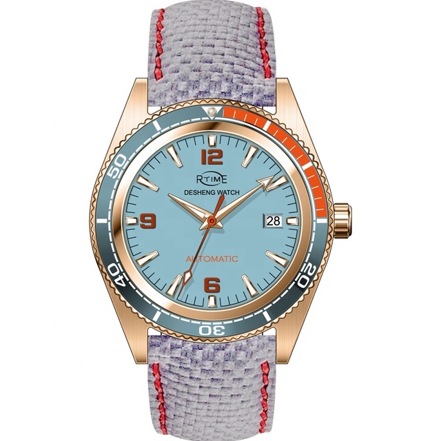 Branded Your Own logo Divers Automatic Watch OEM Stainless Steel Minimalist Watches