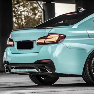 Nuevo Kit de Actualización de Parachoques Delantero/Trasero para BMW Serie 5 M5 G30 2018-2020 con Luces Antiniebla - Instalación con Tornillos, Ajuste Universal - Product Image 5
