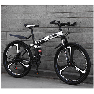 Vélo pliable 26 pouces à suspension intégrale / Vélo de montagne pour adultes Vélo de montagne Bicicleta Velo / Équipement de course sportive Cycles pour hommes - Product Image 6