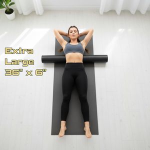 Rodillo de Espuma EVA Redondo de Alta Calidad VANTUR, Ecológico, Portátil, de Alta Densidad, Herramienta de Fitness para Yoga y Masajes - Product Image 4