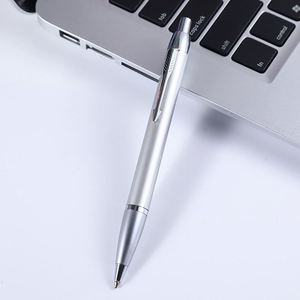 Premium Metal Ballpoint <b>Pen</b> Luxury Silver Trim Writing <b>Pen</b> with Smooth <b>Refill</b> - Product Image 6